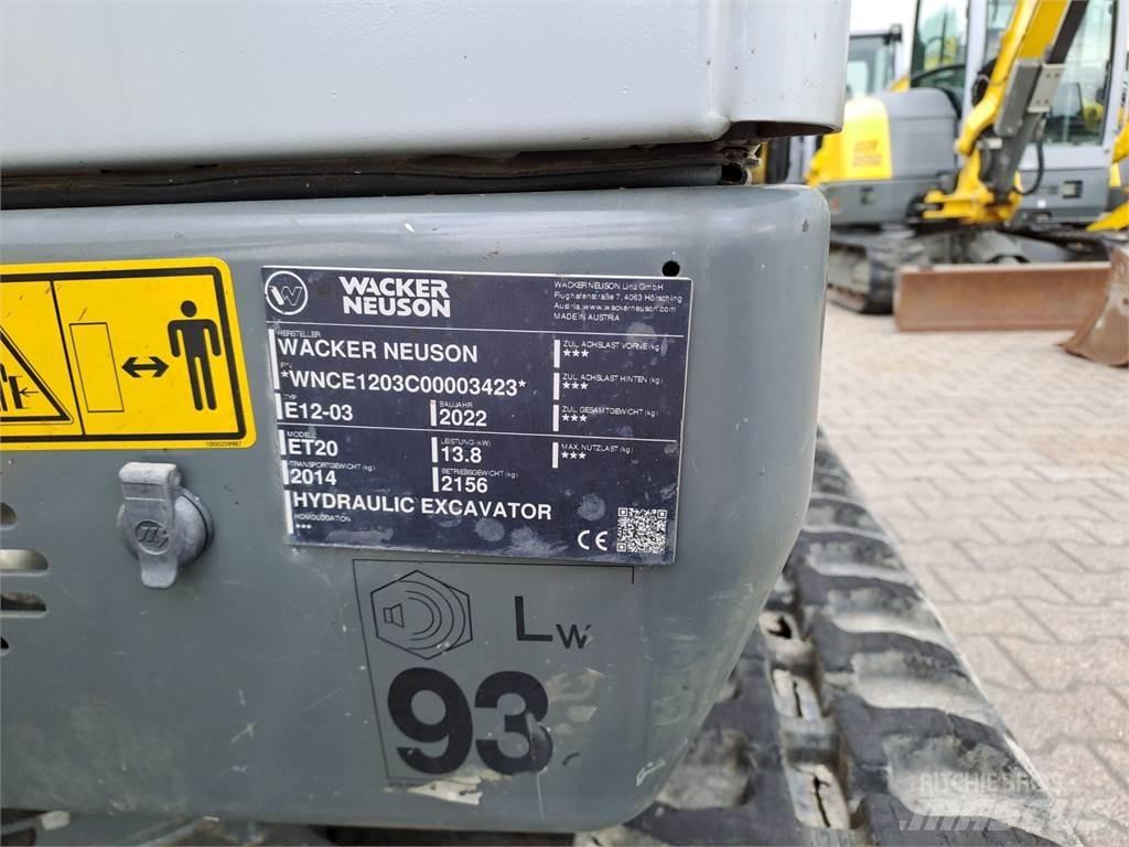 Wacker Neuson ET20 Pásové rýpadlá