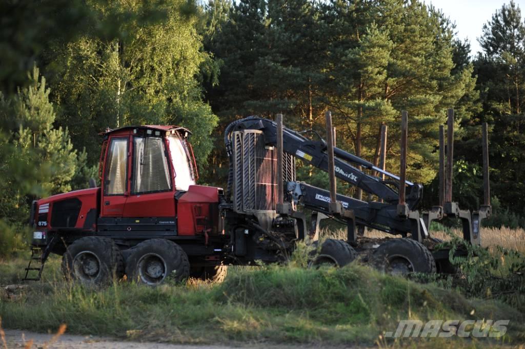 Komatsu 875 Lesné traktory