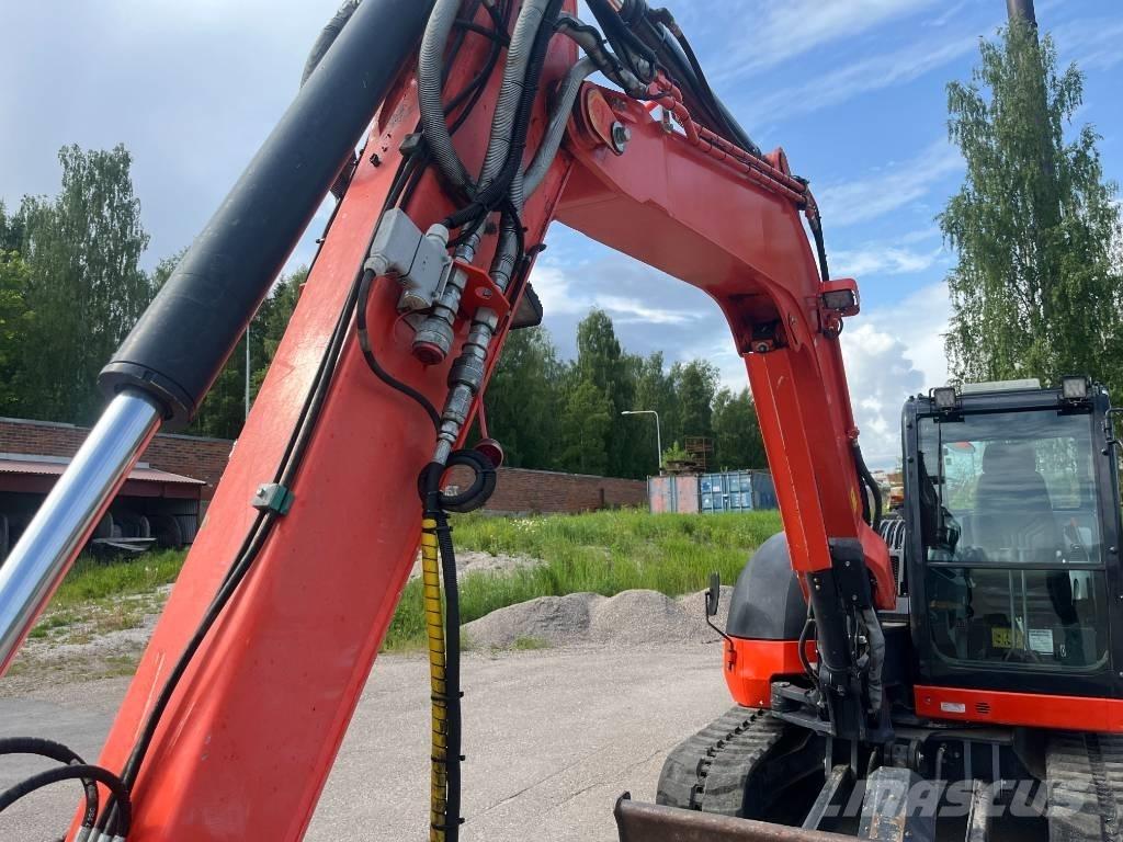 Kubota KX 080 Midi rýpadlá 7 t - 12 t