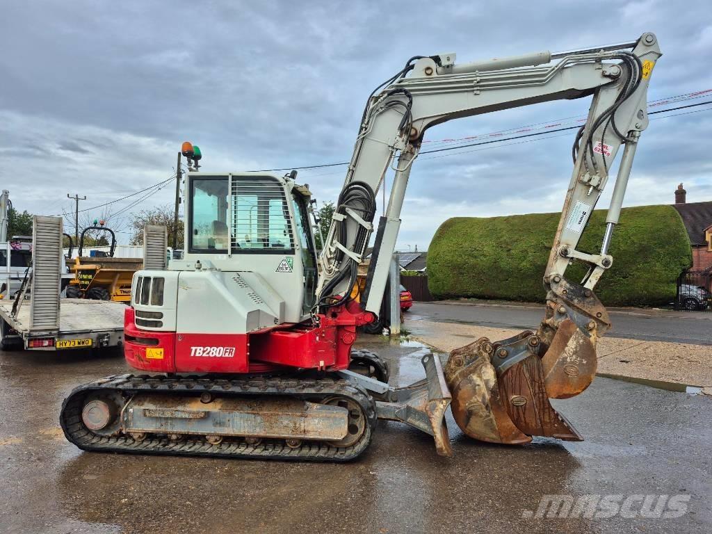 Takeuchi TB 280 FR Midi rýpadlá 7 t - 12 t