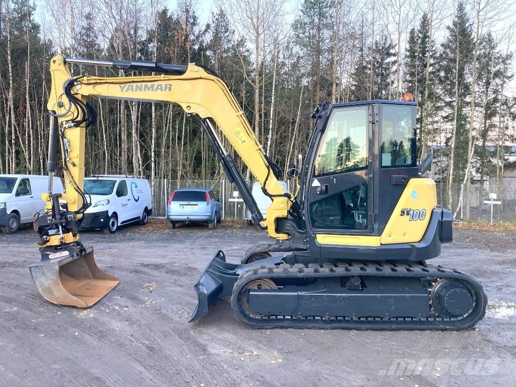 Yanmar SV 100-2A Midi rýpadlá 7 t - 12 t