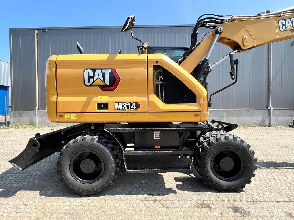 CAT M314-07 Kolesové rýpadlá