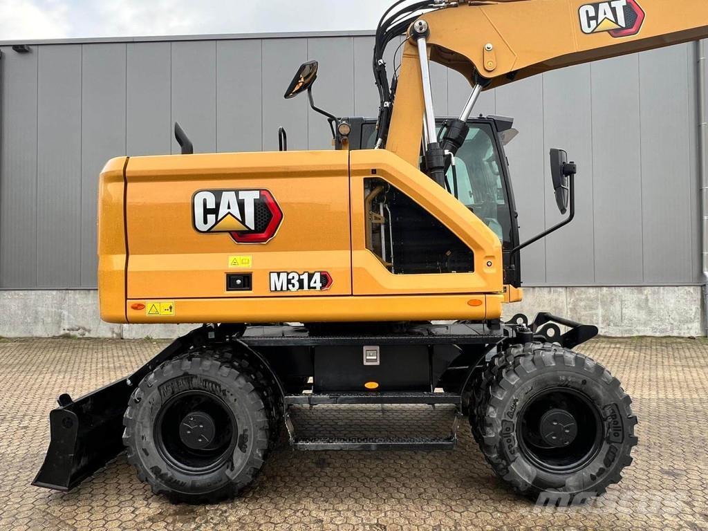 CAT M314-07 Kolesové rýpadlá