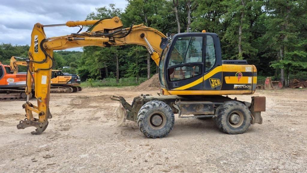 JCB JS 130 W Kolesové rýpadlá
