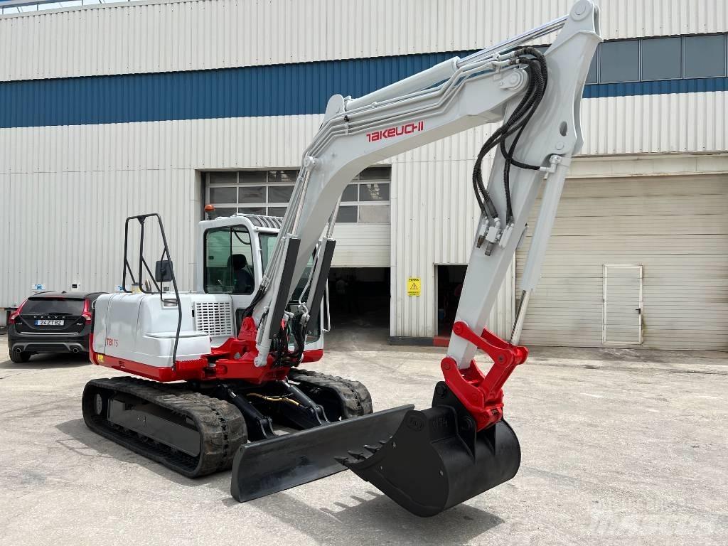 Takeuchi TB175 Midi rýpadlá 7 t - 12 t