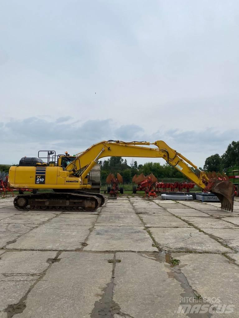 Komatsu PC 210 LC Pásové rýpadlá