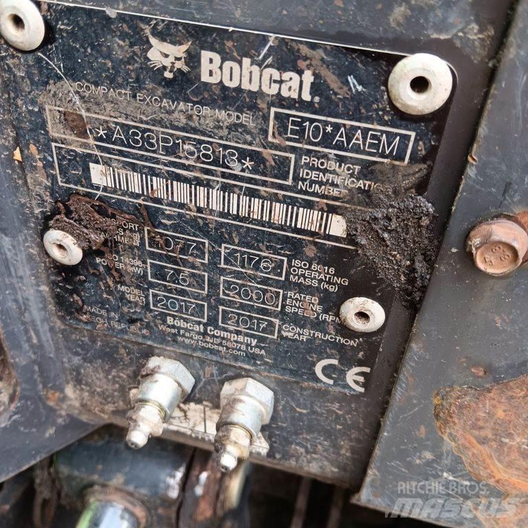 Bobcat E10 Mini rýpadlá < 7t