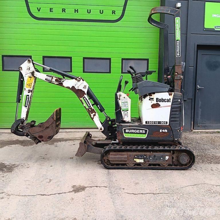 Bobcat E10 Mini rýpadlá < 7t