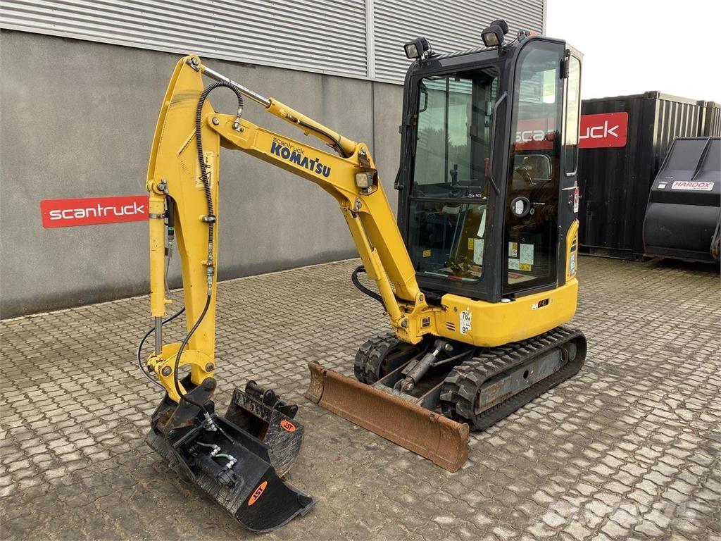 Komatsu PC16 Kolesové rýpadlá
