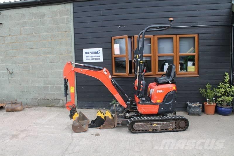 Kubota U 10-3 Mini rýpadlá < 7t