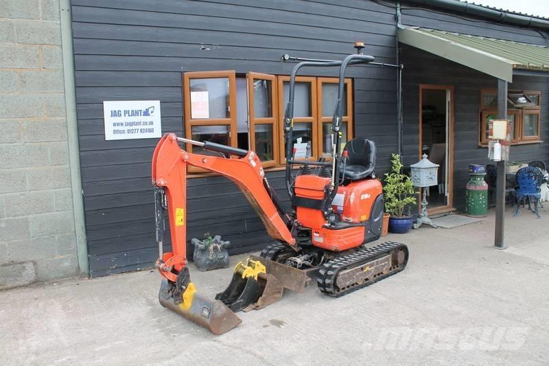 Kubota U 10-3 Mini rýpadlá < 7t