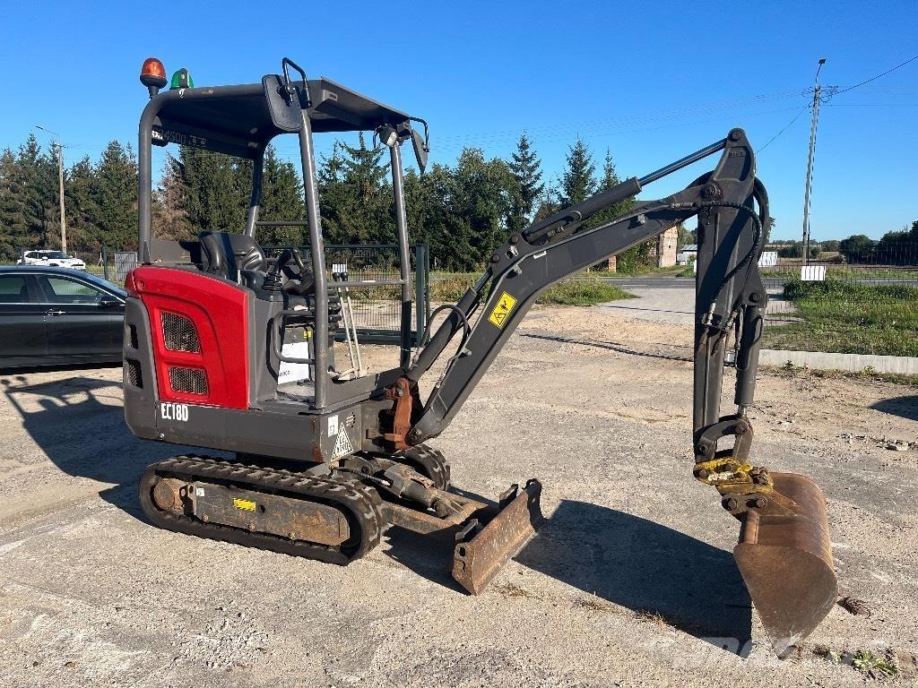 Volvo EC18D Mini rýpadlá < 7t