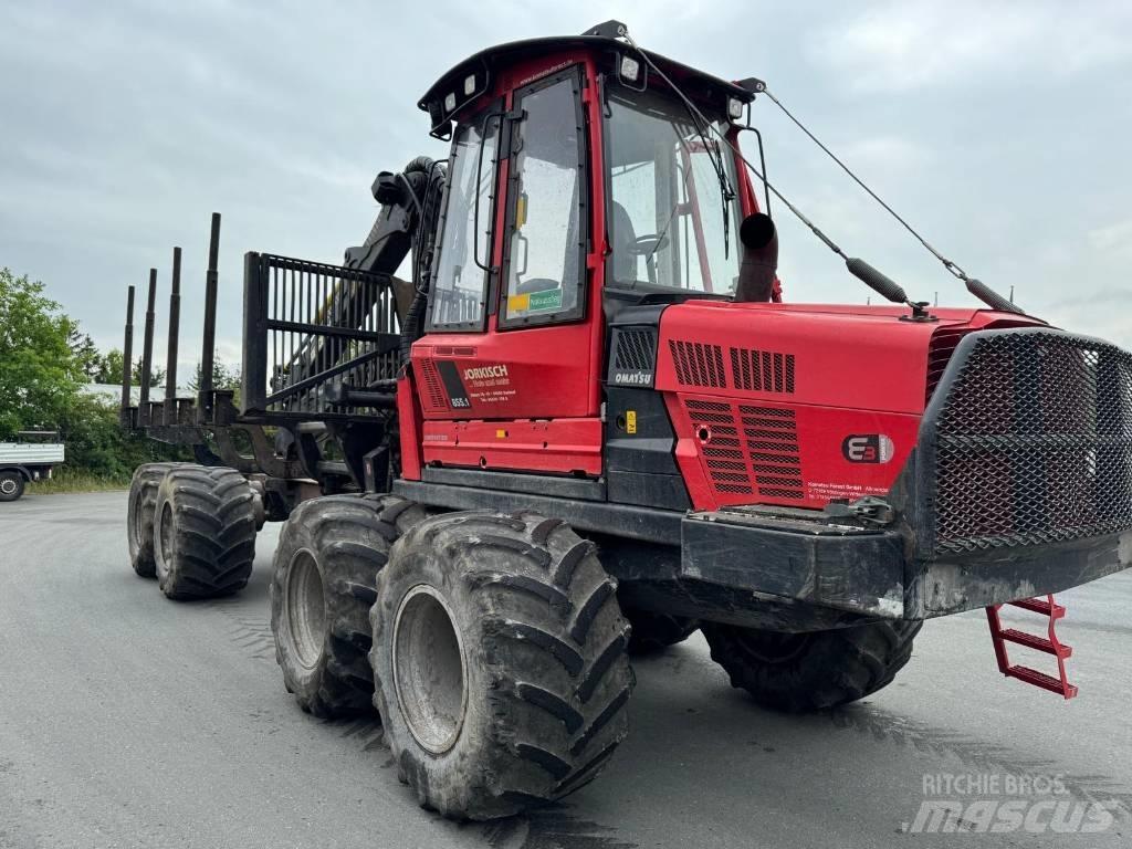 Komatsu 855.1 Lesné traktory
