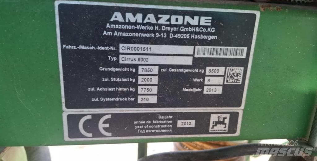 Amazone Cirrus 6002 Mechanické sejačky