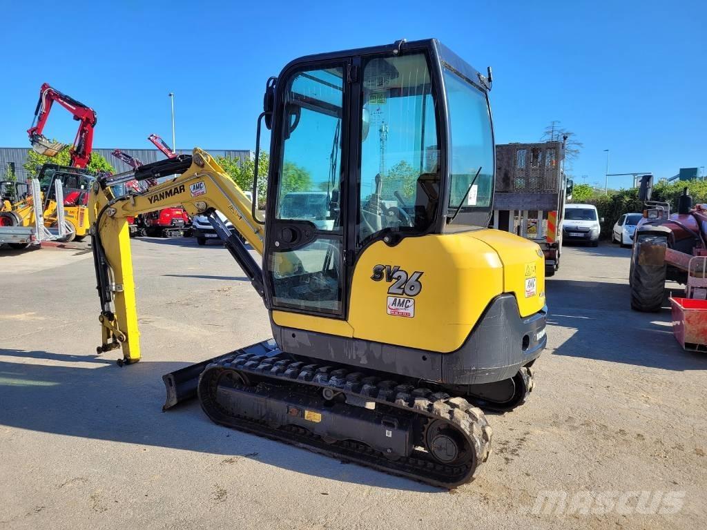 Yanmar SV 26 Mini rýpadlá < 7t