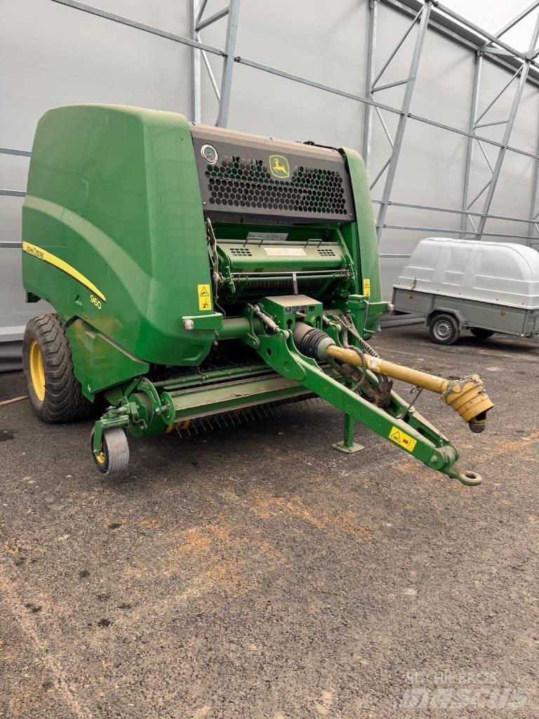John Deere 960 Lisy na okrúhle balíky