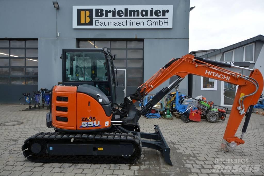 Hitachi ZX 55 U-6P Mini rýpadlá < 7t