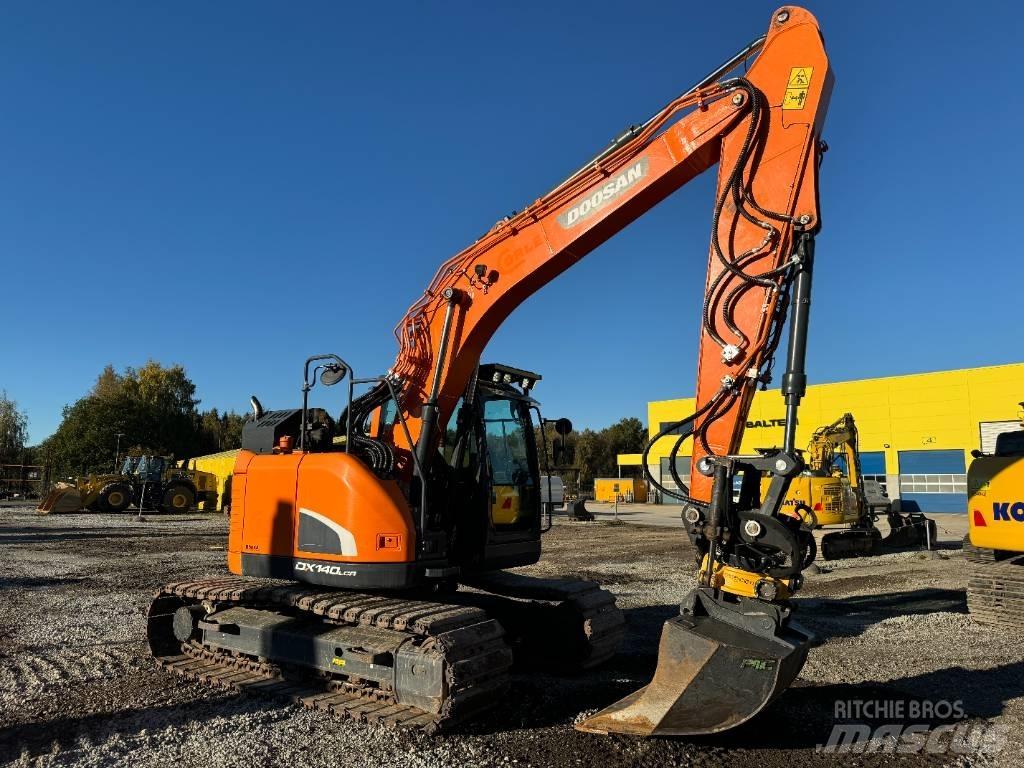 Doosan DX140LCR-5 Pásové rýpadlá