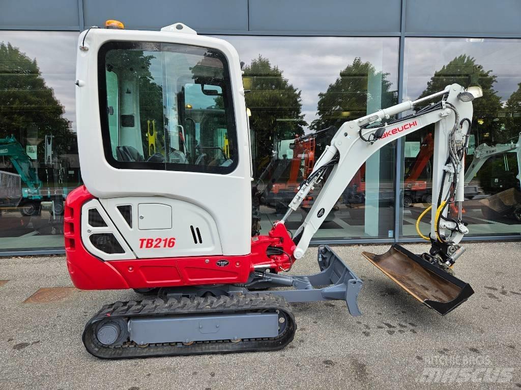 Takeuchi TB 216 Mini rýpadlá < 7t