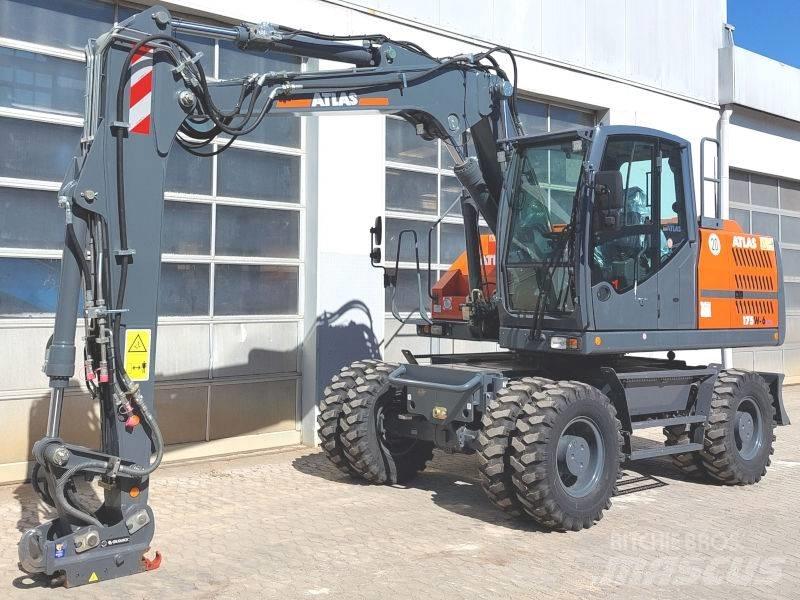 Atlas 175 W-6 Kolesové rýpadlá