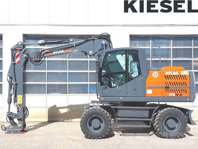 Atlas 175 W-6 Kolesové rýpadlá