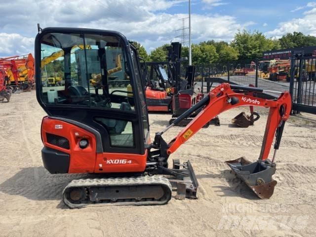 Kubota KX 016-4 Mini rýpadlá < 7t