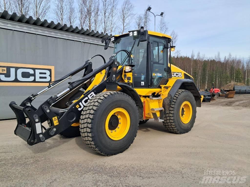JCB 419S Kolesové nakladače