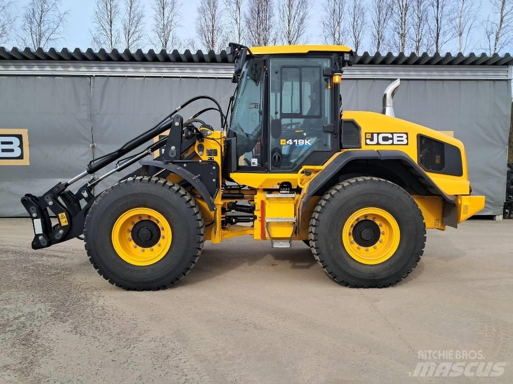 JCB 419S Kolesové nakladače