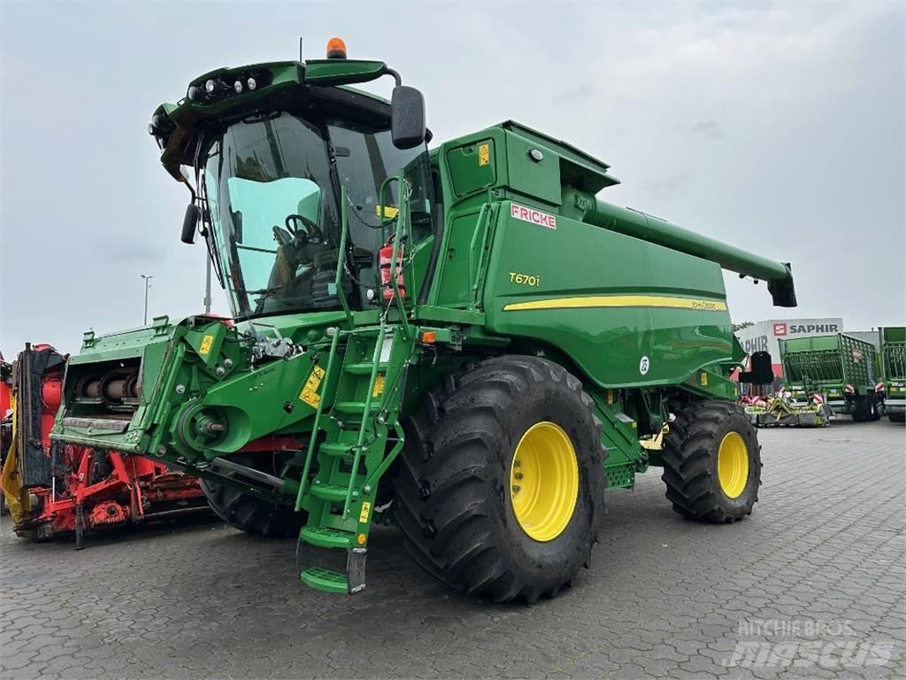 John Deere T 670 i Kombinované zberacie stroje