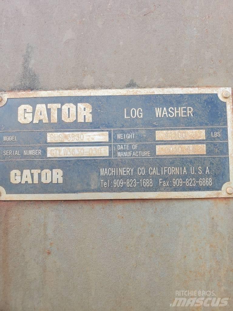 Gator PLS 3630 Zariadenia na umývanie a pranie plodín