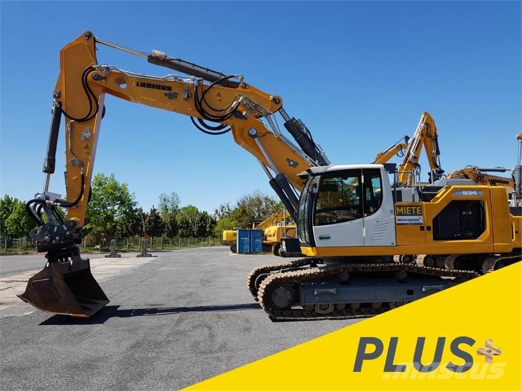 Liebherr R934 Pásové rýpadlá