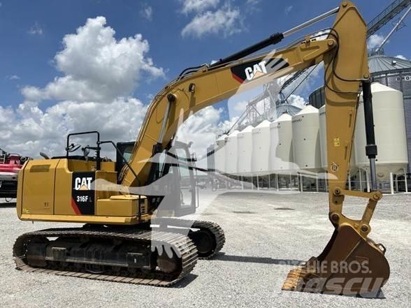 CAT 316FL Pásové rýpadlá