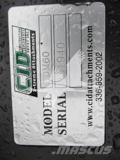  CID FDM60 Lesné mulčovače