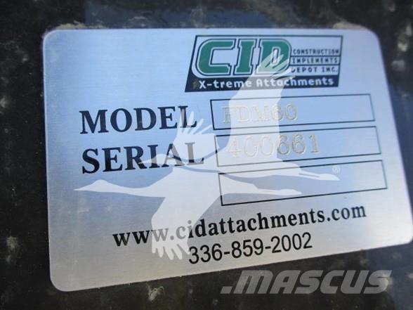  CID FDM60 Lesné mulčovače