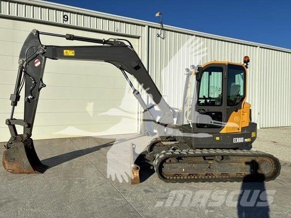 Volvo ECR88D Pásové rýpadlá