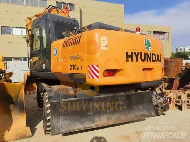 Hyundai 210W-7 Kolesové rýpadlá