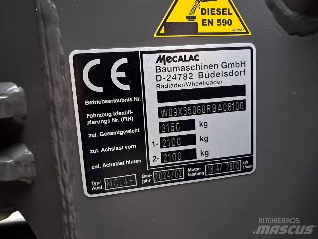 Mecalac MCL 4+ Kolesové nakladače