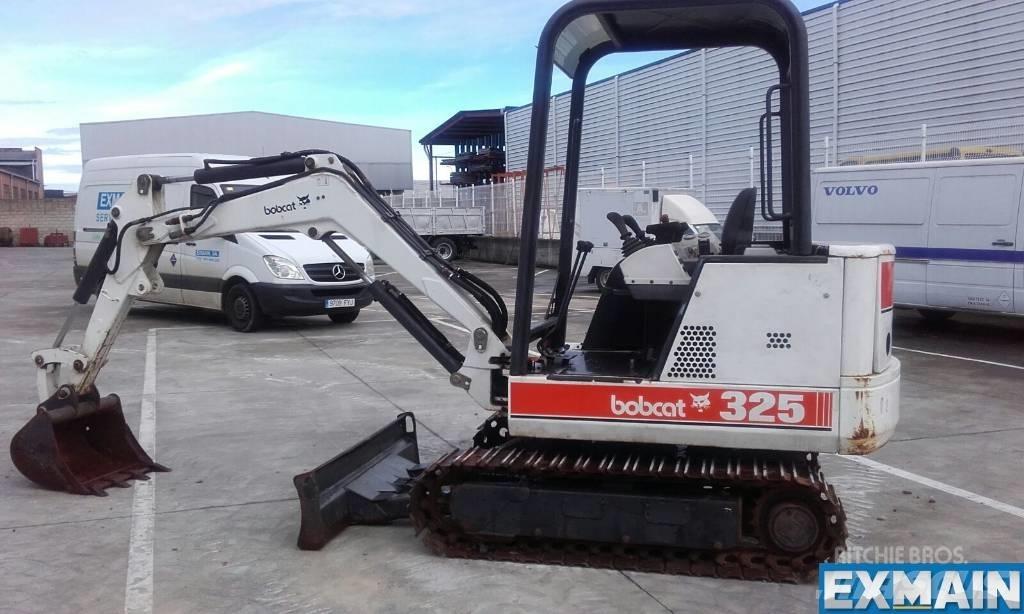 Bobcat X 325 Mini rýpadlá < 7t
