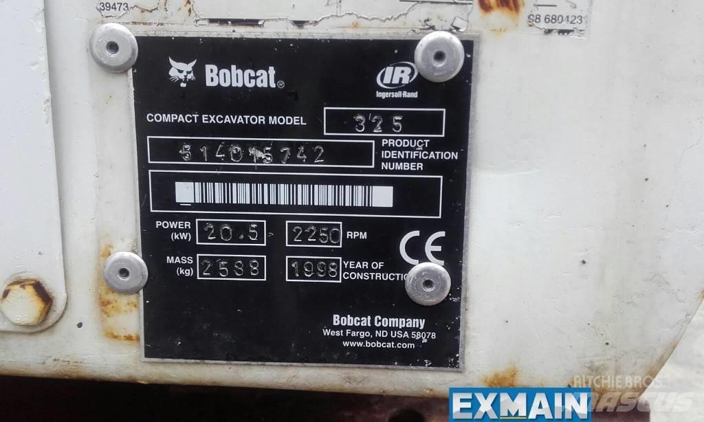 Bobcat X 325 Mini rýpadlá < 7t