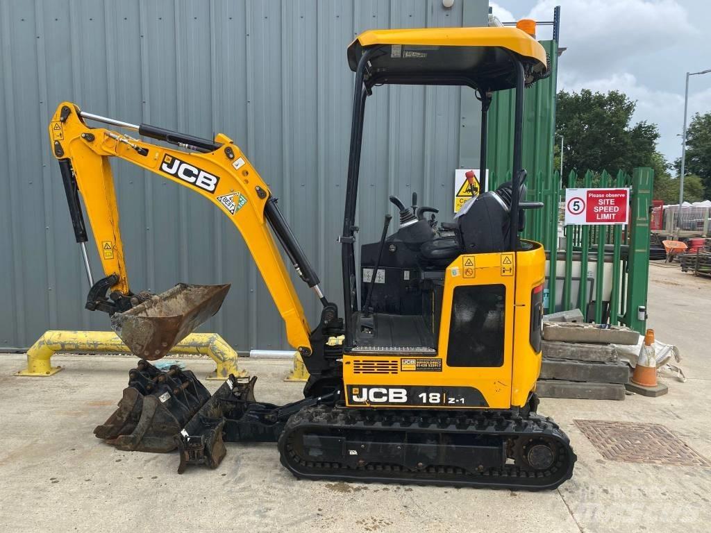 JCB 18 Z Mini rýpadlá < 7t