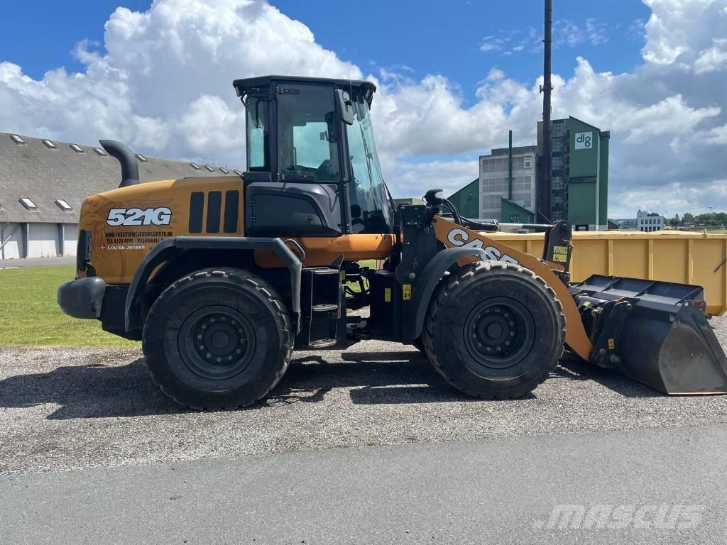 CASE 521 G gummiged Kolesové nakladače