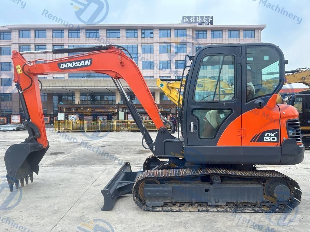 Doosan DX 60 Mini rýpadlá < 7t