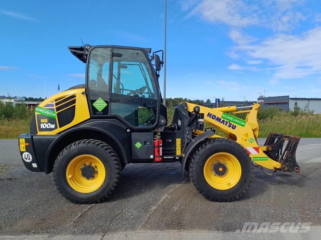 Komatsu WA 100 M-8 Kolesové nakladače