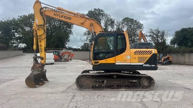 Hyundai 140LC Pásové rýpadlá