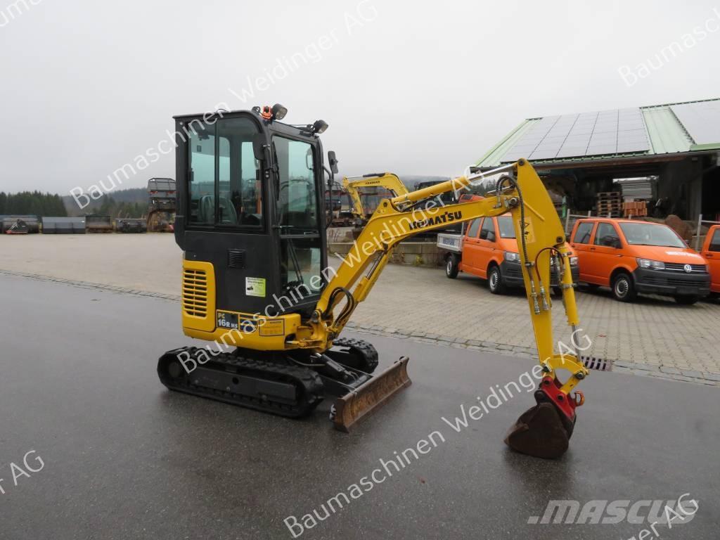 Komatsu PC 16 Mini rýpadlá < 7t