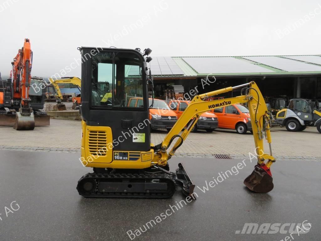 Komatsu PC 16 Mini rýpadlá < 7t
