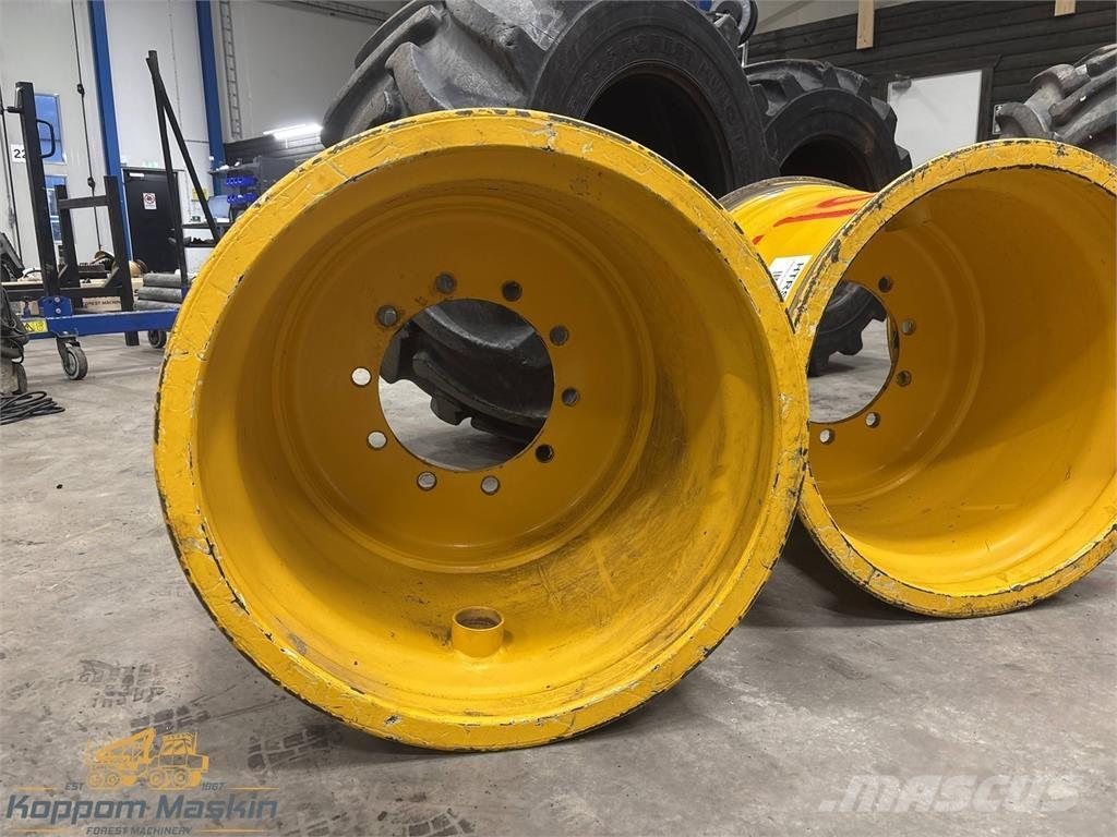 Rottne H8 24x26,5 Pneumatiky, kolesá a ráfiky