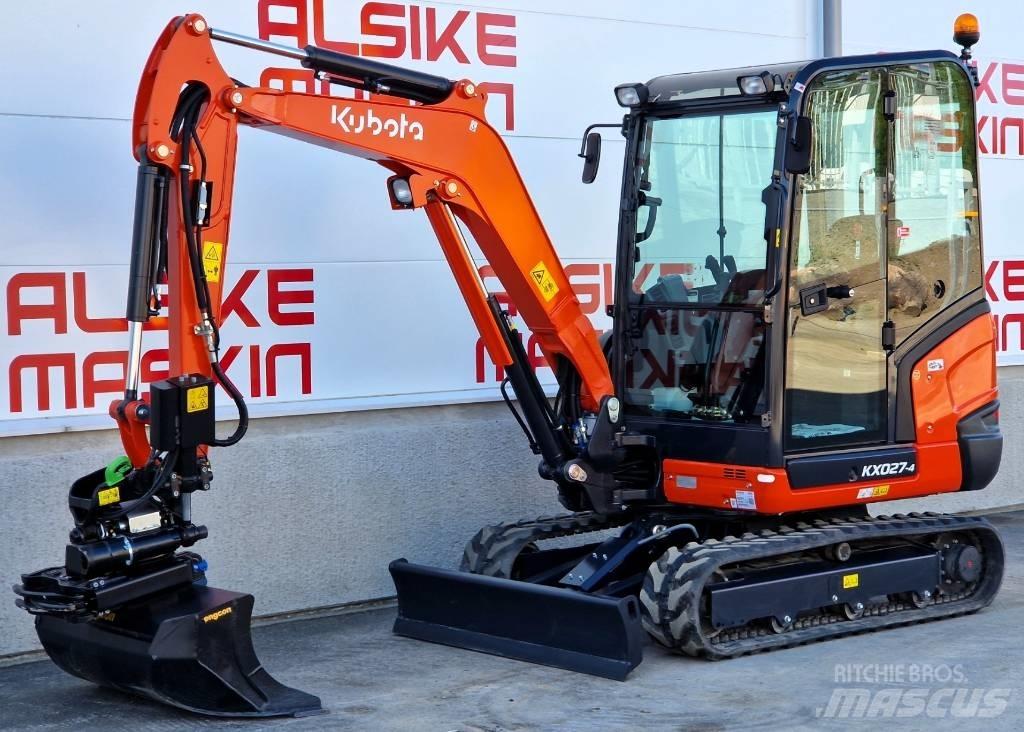 Kubota KX 027-4 Mini rýpadlá < 7t