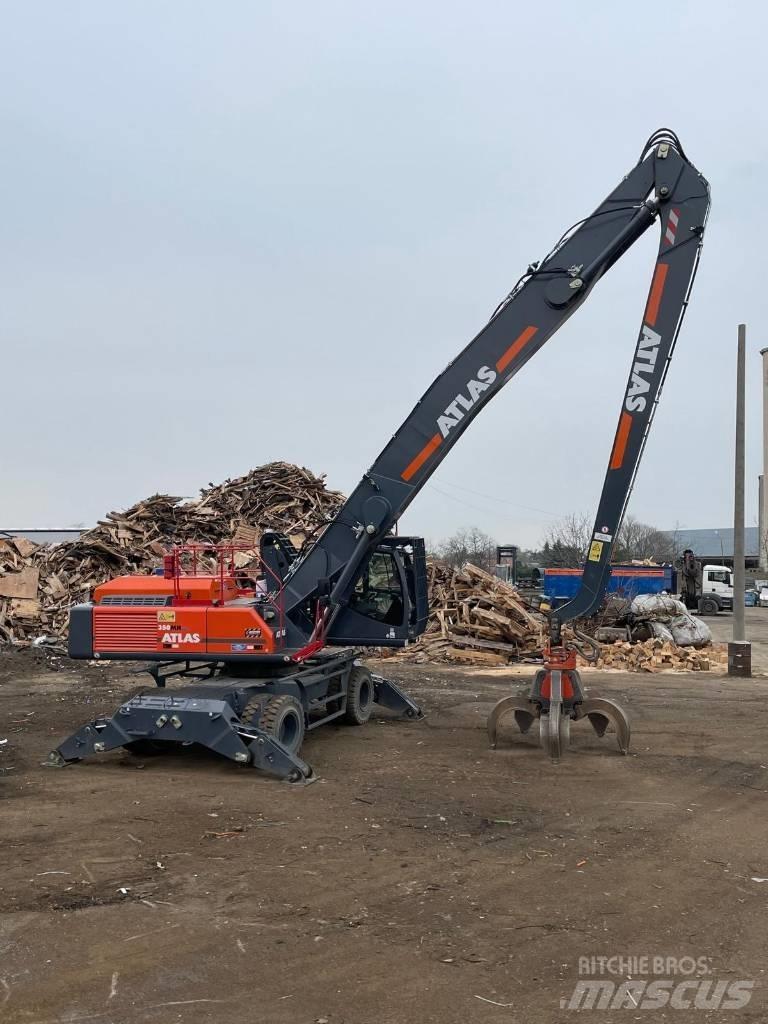 Atlas 350 MH Stroje pre manipuláciu s odpadom