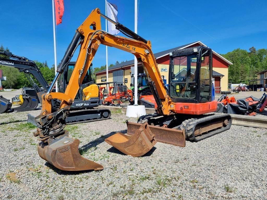Hanix H 55 DR Mini rýpadlá < 7t